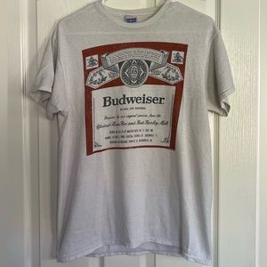 urban outfitters Budweiser beer t-shirt